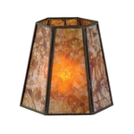 B&p Lamp Hexagonal Chandelier Mica Shades. Fixed Price $62.76.