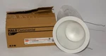 Halo Commercial 6" Led Conical Semi Specular Reflector W/white Flange 61wdhwf. Fixed Price $29.95.