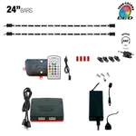 Cyron Led Rgb Multicolor Backlight Tv Accent Light Kit Cabinet Lighting 2 X 24". Fixed Price $99.95.