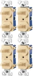(case Of 4) Eaton Wiring 275v-box 15-amp 120/277-volt Commercial Grade. Fixed Price $24.77.