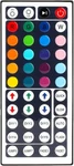 44 Keys Rgb Led Light Strip Remote Controller Infrared 1. Fixed Price $7.04.
