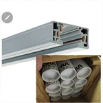 Nora Lighting Nt 302 Track 48" 4 Feet Silver Lot Of 12. Fixed Price $111.11.