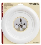 Portfolio Ceiling Medallion 10" White Finish #0338719. Fixed Price $16.78.