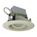 Nora Lighting Cobalt Adjustable 4" Led Recessed Trim In White. Fixed Price $52.60.