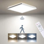 Blnan Dimmable Motion Sensor Led Ceiling Light With Remote Control, 12 Inch 24w. Fixed Price $49.96.