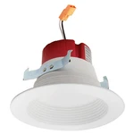 Elco El410ct5w 4" Integrated Led Baffle Recessed Trim - 840 Lumens White. Fixed Price $24.00.