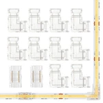 Gxilee Cob Led Strip Light Connectors L Shaped Gapless Corner 8mm Wide, Clear. Fixed Price $13.05.