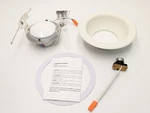 Nora Lighting Nlcbc2-65127w/10 Cobalt Click 6" Led Reflector Recessed Trim White. Fixed Price $42.50.