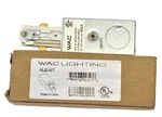 Wac Lighting Hle-wt Track End Live Connector Ht Series Ac 120v 60hz 20a. Fixed Price $4.12.