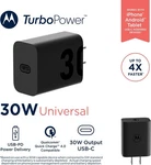 Motorola Turbopower 30 Usb-c Ac Power Supply Wall Charger (mc-301) - Black. Fixed Price $19.99.