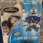 Harbor Breeze Rocket Fan 96228 Lighted Ceiling Space Ship Vtg Rare Blade Only 68. Fixed Price $44.99.