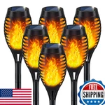 Ikeeruic Solar Lights Outdoor Torch Light Flickering Flame For Halloween. Fixed Price $52.73.