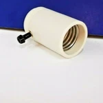 Leviton Porcelain Mogul Lamp Holder Turn Knob Socket 3-way 2.12"x3.56" New 8600. Fixed Price $29.95.