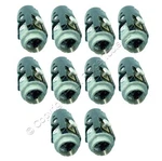 Leviton 10027 Candelabra Base Lampholders Light Socket Hickey Mount 75w 10-pack. Fixed Price $59.84.