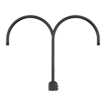 Millennium Lighting Rpad-sb R Series Exterior In Satin Black. Fixed Price $139.90.