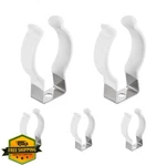 Uxcell T10 1" Clips Holder 5pc White Stainless Steel Led Tube Clamp. Fixed Price $20.00.