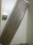 Home Decorators Camrose 60 In. Led Brushed Blade With Support Plate. Fixed Price $18.99.