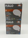 Halo Hlbsl 6 In. Can Less Integrated Led, 900 Lumens, 5cct, White (pack Of 2). Fixed Price $18.00.