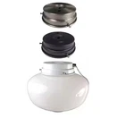 Hampton Bay 1 Light Ceiling Fan Globe Led Kit Multi Finish. Fixed Price $12.99.