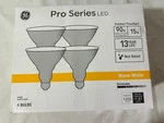 Ge Pro Series Led 90w 13 Yr Life Dimmable Par38 Outdoor Floodlight Bulbs 4 Ct. Fixed Price $16.00.
