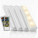 Brilliant Evolution 0.6" Ultra-thin Wireless Under Cabinet 4 Pack, White. Fixed Price $52.70.