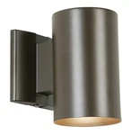 Kichler Cylinder Wall Mount Lighting Fixture In Brown, 7 Bottom Opening Outdoor. Fixed Price $103.65.