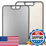 Titanium Cutting Board, Double-sided, Food Grade, Pure Titanium, Kitchen Use. Fixed Price $44.81.