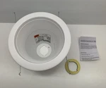 Nora Lighting Ntm-713wal 6 Br40 / Par38 Air Tight Deep Baffle With Flange. Fixed Price $9.95.