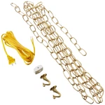 Westinghouse 7048000 12-foot Swag Kit Polished Brass Finish. Fixed Price $41.73.