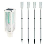 Aolyty Solar Lights Outdoor, Waterproof Driveway Markers Reflective, White. Fixed Price $47.59.