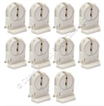 Leviton 13654-snp Mini Bi-pin Ho T5 Fluorescent Light Socket Lampholders 10-pack. Fixed Price $31.34.