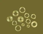 Jandorf Hex Nuts 12pk Brass Hold Together Connecting Part Lighting Fixture. Fixed Price $6.99.