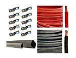 2/0 Gauge Awg 15 Feet Red + Black Welding Battery Pure Copper Fle.... Fixed Price $229.91.