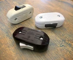 Inline Cord Switch- Cooper Vintage Style Rocker Feed Thru Switch, Lamp Wire Fans. Fixed Price $6.95.