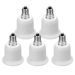 Jackyled 5-pack E12 To E26 Adapter, Chandelier Light Socket, 5 Pack, White. Fixed Price $14.76.