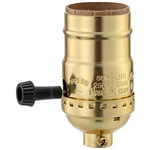 L&m Lamp Socket Replacement, E26 Threaded Base, Turn Knob For On/off Light Setti. Fixed Price $10.39.