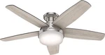 Hunter Fan Company 59416 Avia Ceiling Fan, 48, Brushed Nickel. Fixed Price $149.00.