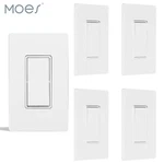 Moes 4/12 Pack Decorator Paddle Rocker Light Switch 15amp 3 Way & Single Pole. Fixed Price $26.99.