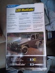 Alpena Led Modcube Light Bar - 12-24v Ip 65 White New Two Lights In Box. Fixed Price $55.00.