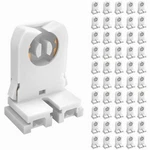 Non Shunted Led Tombstones - (pack Of 50) T8 Lamp Holder, Ul Turn Type Tombstone. Fixed Price $35.51.