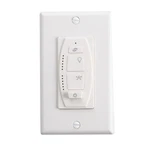 Kichler 6 Speed Dc Wall Transmitter, White - 370036whtr. Fixed Price $104.99.