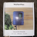 Wohenhao 12v 120w Low Voltage Landscape Lighting Transformer. Fixed Price $35.00.