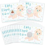 60 Pieces Baby Shower Scratch Off Game Funny Raffle Cards Nude Color. Fixed Price $11.99.