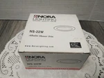 New Nora Lighting Ns-22w 4 Inch Albalite Lens Shower Light Trim Round White (1). Fixed Price $19.98.