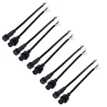 Alitove 5 Pairs 3 Pin Core Waterproof Ip65 Male Female Plug Led Connector With. Fixed Price $15.00.