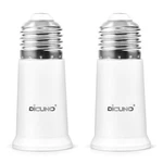 Dicuno E26 Socket Extender, Standard Medium 2 Count (pack Of 1), White. Fixed Price $11.65.