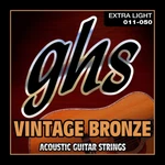 Strings Vintage Bronze Acoustic Guitar 6 String Set-extra Light (011-050) (vn-x. Fixed Price $24.33.
