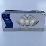 Harbor Breeze Ceiling Fan Light Kit #0745344 White Finish Alabaster Glass. Fixed Price $24.95.