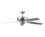 Concord Fans Roosevelt 52" Ceiling Fan Stainless Steel 52rs5st. Fixed Price $64.99.