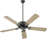 Quorum Estate 52" Ceiling Fan In Matte Black - Stylish & Efficient Lighting. Fixed Price $257.99.